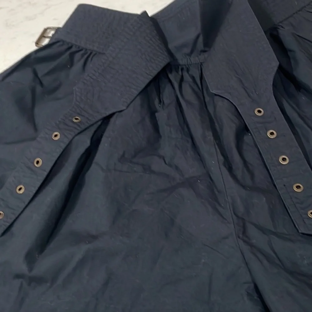 Ulla Johnson black buckled shorts with side zip - Picture 6 of 8